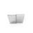 56"-60"W x 76"H Frameless Shower Door, Double Sliding Shower Door, 3/8'' (10mm) Clear Tempered Glass Shower Enclosure with Square Rail,Double Side Easy Clean Coat,Brushed Nickel Finished With Buffer-122517076