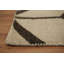 Beige Geometric Chevron Modern Area Rug 8x10