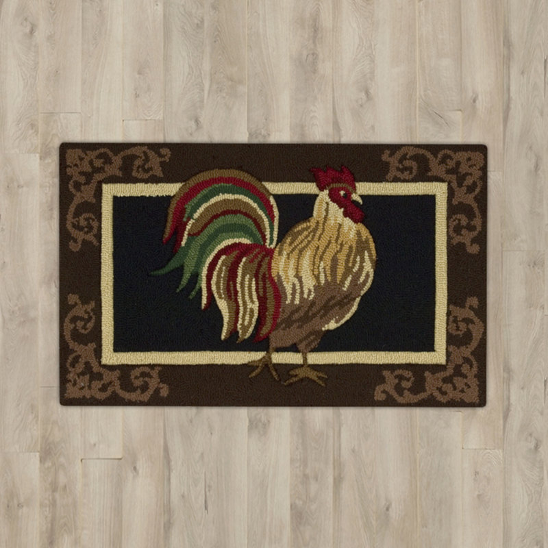 Tapis noir Stella
