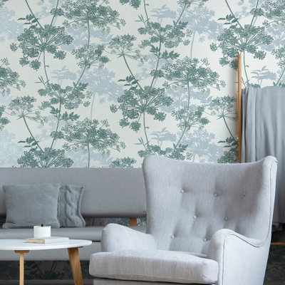Superfresco Meadow Floral 10m x 52cm Matte Wallpaper Roll