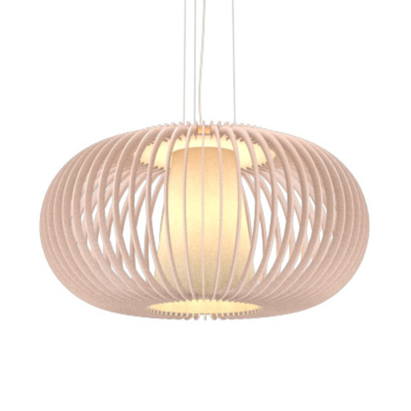 Stecche Di Legno 1 - Light Pendant, 16.38" H x 30.42" W x 30.42" D, Imbuia