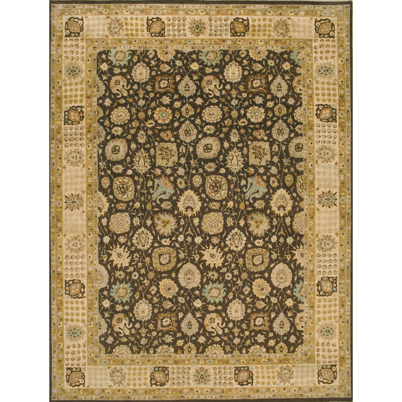 Wool Oriental Area Rug, Rectangle 8' x 10'