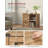 Lateral File Cabinet, Filing Cabinet With 2 Drawers, Printer Stand, 2 Open Compartments, Fit A4, Letter Size, Hanging File Folders, For Home Office, Farmhouse Style, Honey Brown-976980571