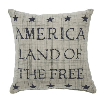 Cotton Reversible Throw Pillow