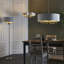 Landover 160cm Antique Brass Traditional Floor Lamp
