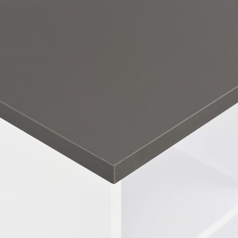 Boxvale Dining Table, White, Grey