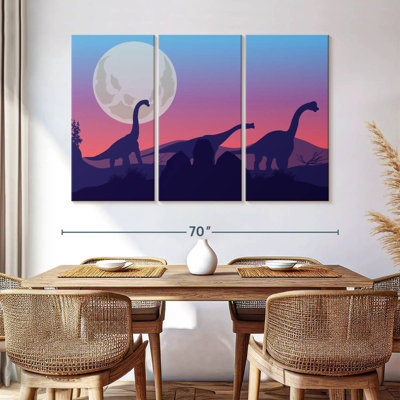 Silhouettes de dinosaures Brampt
