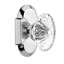 Cottage Plate with Oval Fluted Crystal Door Knob-760102726-760102716