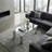 Aurelija Glass Top Coffee Table