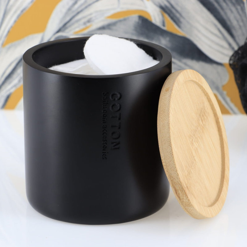 Ensemble d'accessoires de salle de bain Willis, 5 pièces, Noir