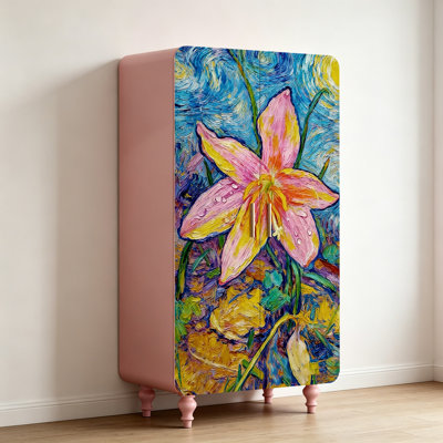 Creative household bedroom wardrobe