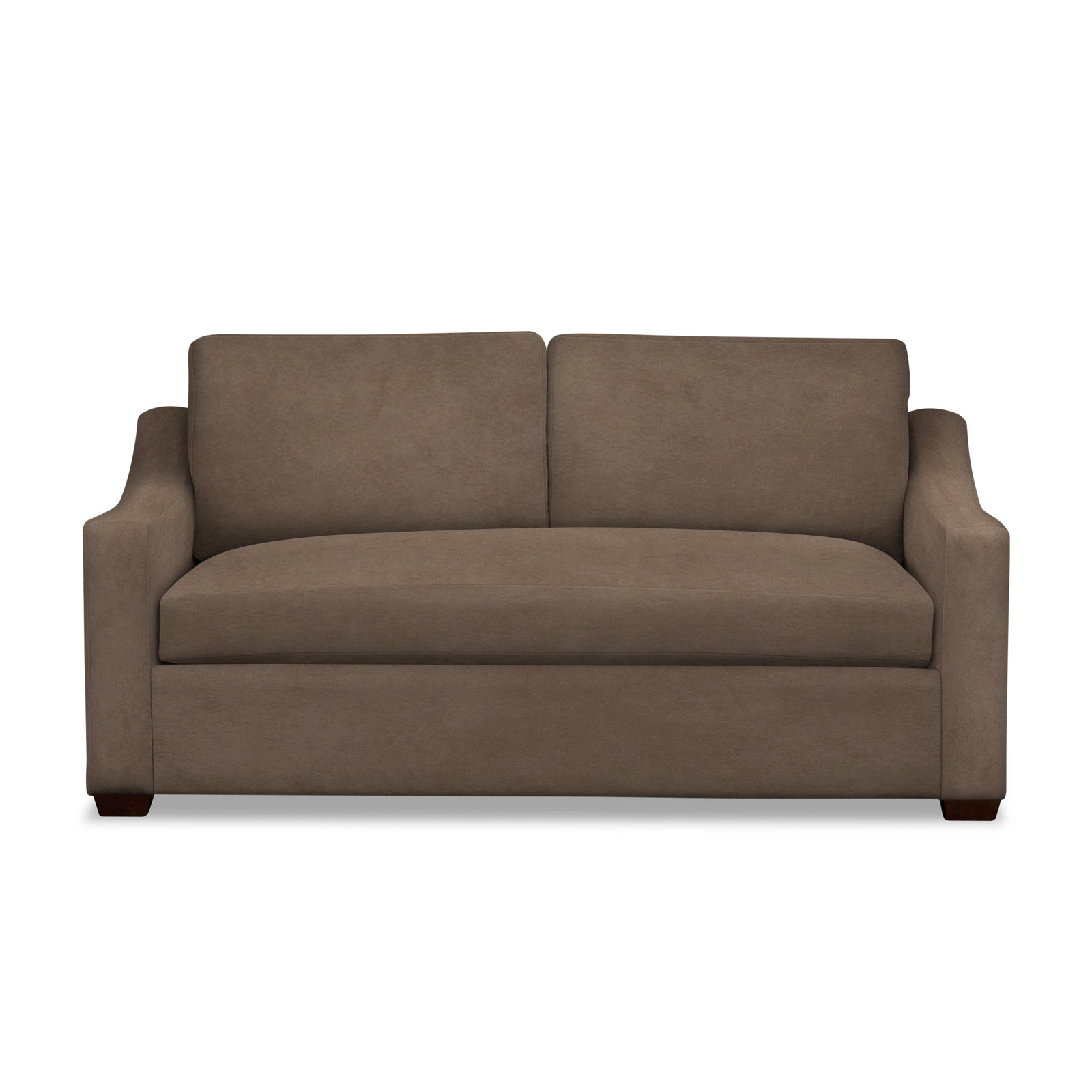 Cranbrook 78'' Upholstered Sofa, Bella Cocoa Performance Velvet