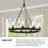 Sawyer 30" Nine-Light 12v Outdoor Candle Chandelier - LEDs Included-52601813