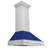 ZLINE 36 in. Satin Stainless Steel Wall Mount Range Hood with Shell and Stainless Steel Handle-66151389