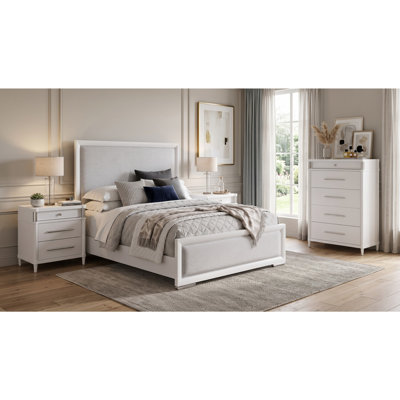 Graham White Queen 4-Piece Bedroom Set