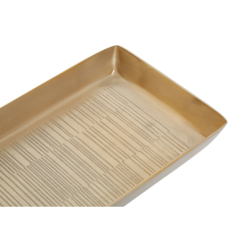 Strout Aluminum Tray, Champagne