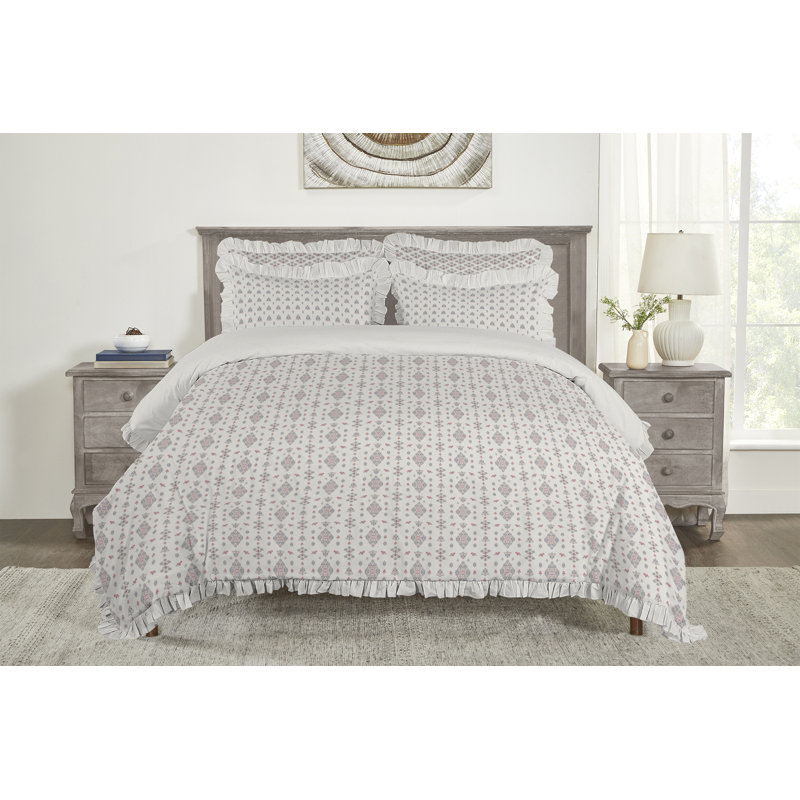 King Size Bedding Set Delicate Florals