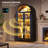 71''H Display Cabinet With 3-Color Sensor Light, 5-Tier Arch Storage Cabinet-639548696