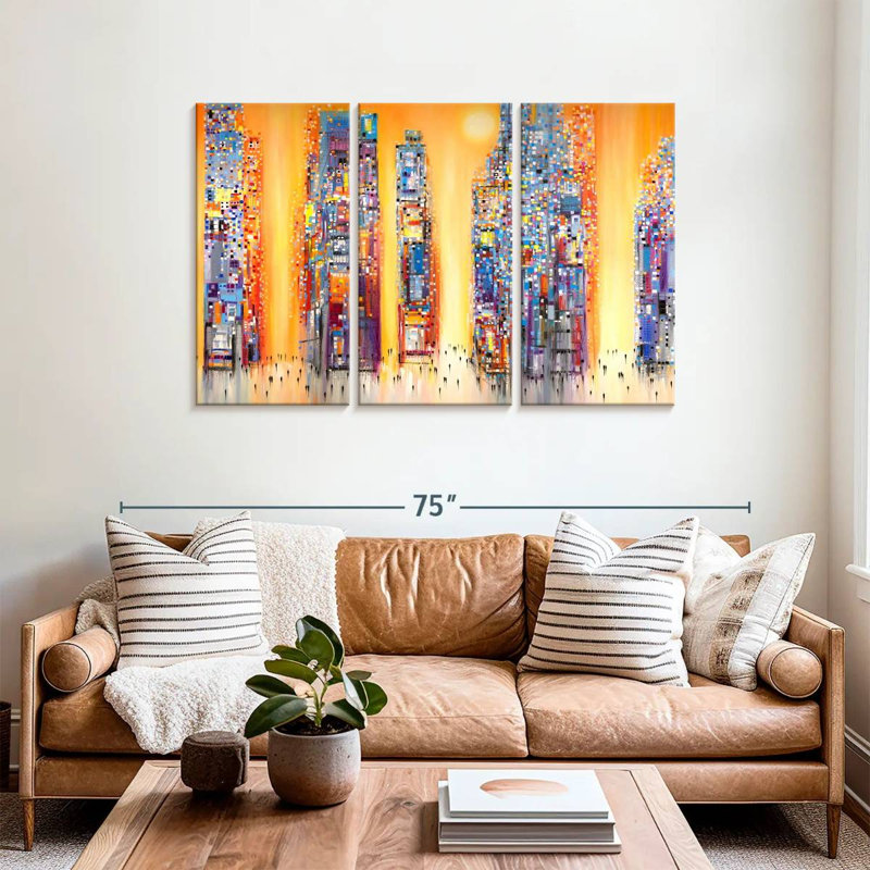 Avery Urban Sunset I, 36" H x 57" W