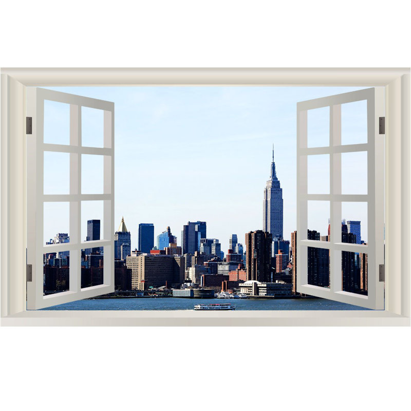 Landscape & Nature Wall Decal, 28" H x 42" W