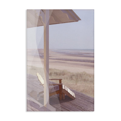 Art mural sur toile Hamptons Beach House par Noah Bay