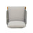 Lucca Outdoor Acacia Wood Chair,Grey-13750463