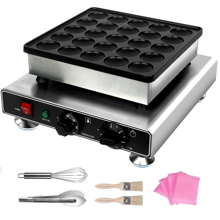 Mini Pancake Pan Kitchen Cooking Tools Electric 350w 220V EU Plug