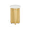 Doublet Marble End Table