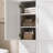 Modern Wilfredo Freestanding Linen Cabinet