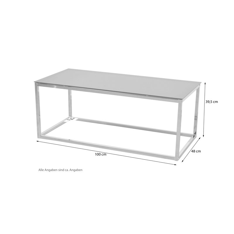 Framed coffee table