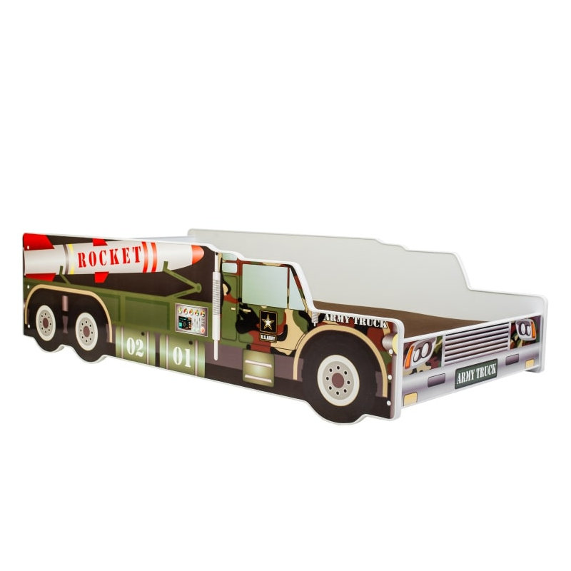Children's auto bed - Rocket, Cot Bed / Toddler (70 x 140cm)
