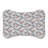 Subtle Neutrals - 1 Piece Bone Shape Feeding Mat