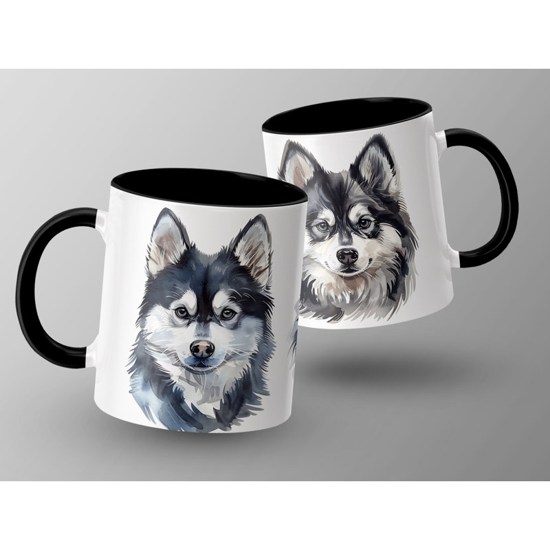 Ceramic Coffee Mug, 3, Black