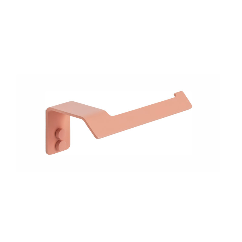 Porte-papier hygiénique mince sans couvercle, Saumon