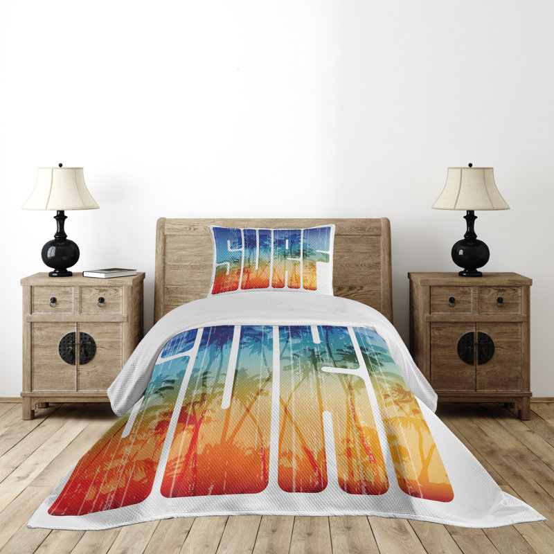 Coastal Polyester Coverlet