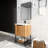 23.63'' Single Bathroom Vanity with Resin Top-2117036656