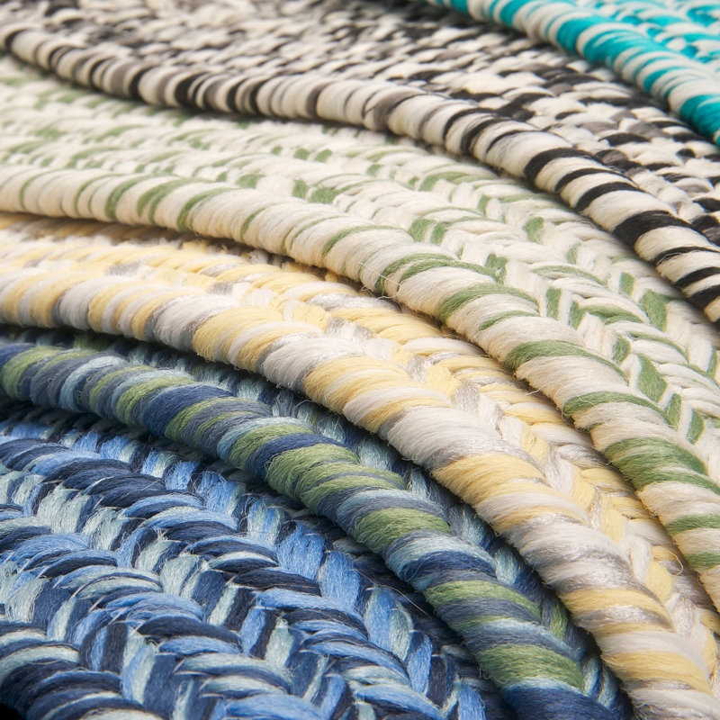 Tapis réversible intérieur / extérieur Ashiah - Sunsoaki, Carré 12 pi