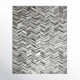 Marsha Handmade Cowhide Gray Area Rug