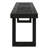 Dark Grey Wood Patio Seat Bench - To Elements, 60x15x18 Inches Outdoor Use Bench, Color,