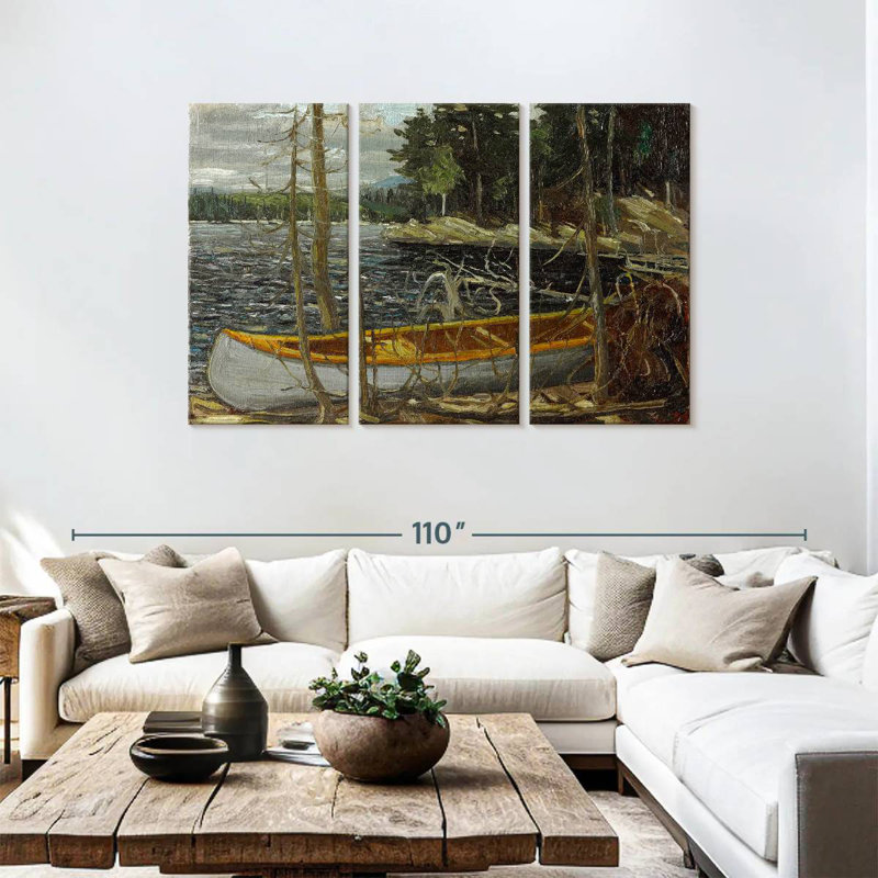 Mehar The Canoe, 48" H x 74" W