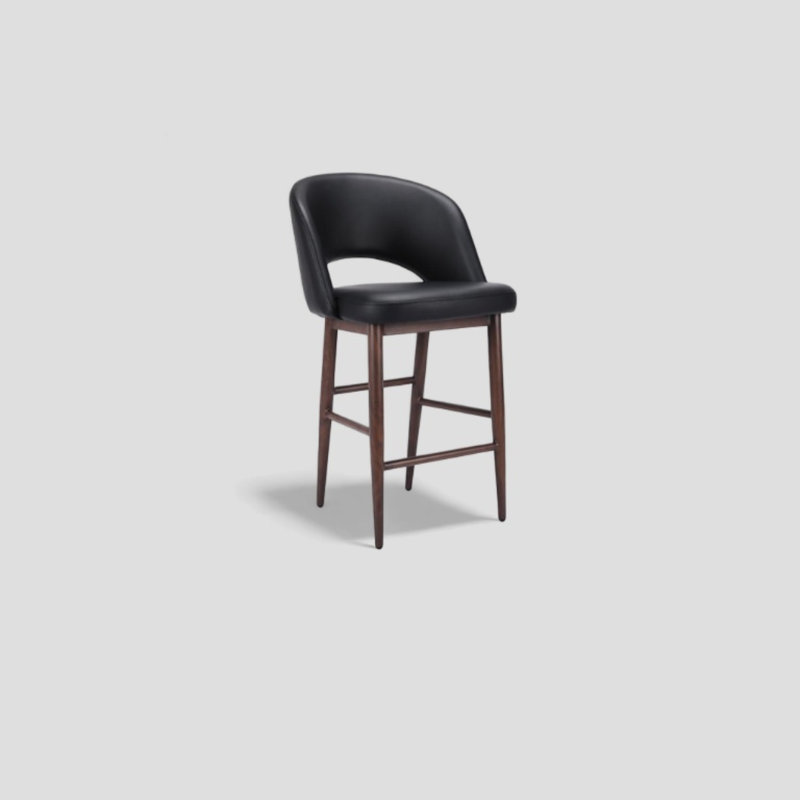 Brada Counter Stool, Black