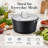 Alva Maestro Ceramic Nonstick Stock Pot with Lid, 4.5-Qt.