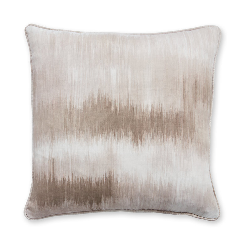 Ombre Texture Cushion, Beige