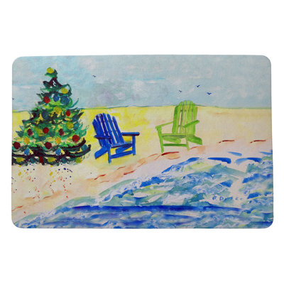 Aeleen Non-Slip Christmas Indoor / Outdoor Doormat
