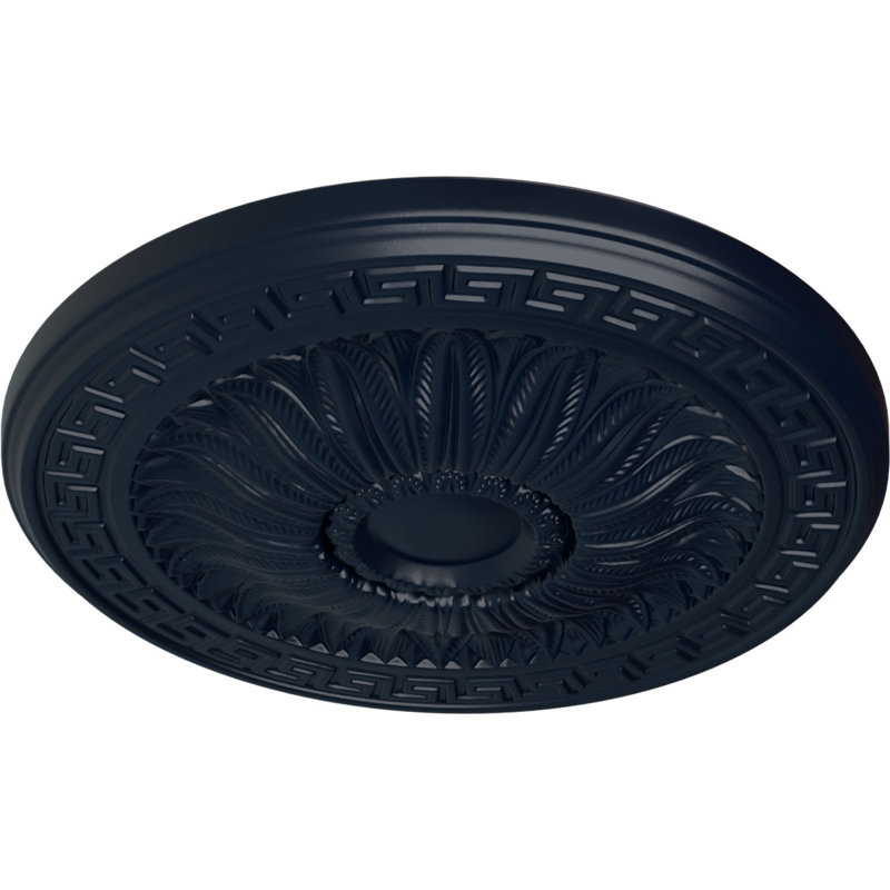 20 po x P 1 3/8 po P médaillon de plafond (convient aux auvents jusqu'à 3 7/8 po), Rêve de minuit