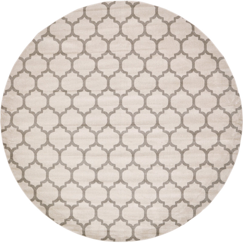 Molly Geometric Indoor Rug, Round 12'2"