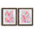 Papier, cadre noyer