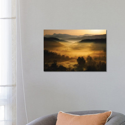 Underneath The Veil by Maria Kaimaki - Wrapped Canvas Print