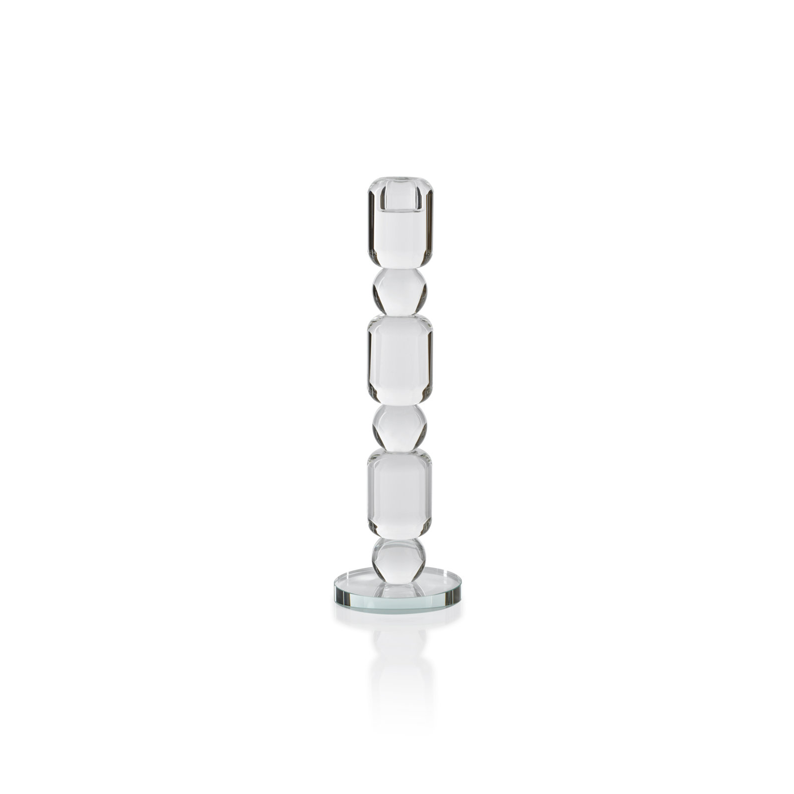 Tabletop Candlestick, 11.5" H x 3.5" W x 3.5" D