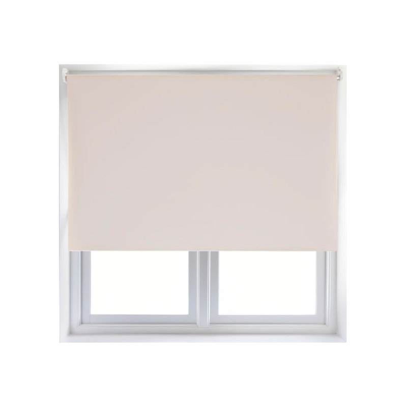 Blackout Roller Blind, Pink, 160 cm L x 180 cm W